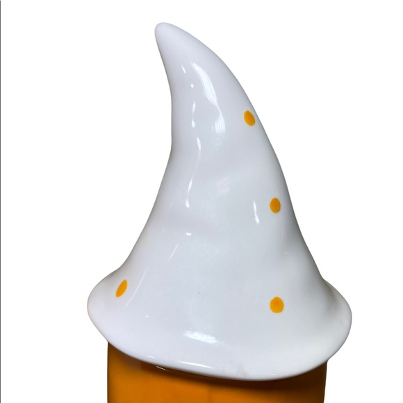 2 Rae Dunn Candle Thanksgiving Gnome Centerpiece Cannister Scented Topper Lids - Picture 13 of 15